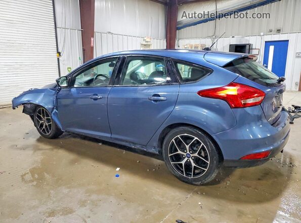 1FADP3M25JL293698 2018 FORD FOCUS Blue Trasero izquierdo