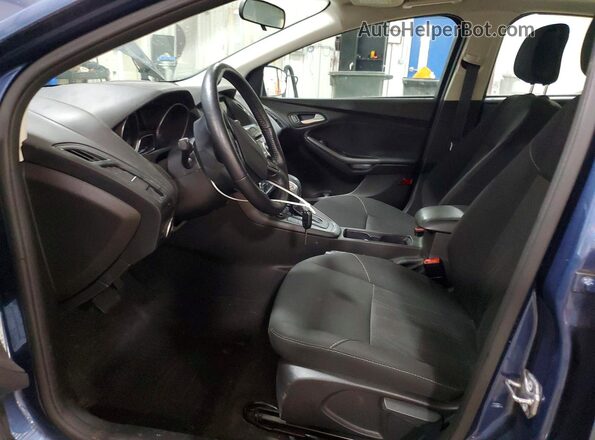 1FADP3M25JL293698 2018 FORD FOCUS Blue Vista interior delantera