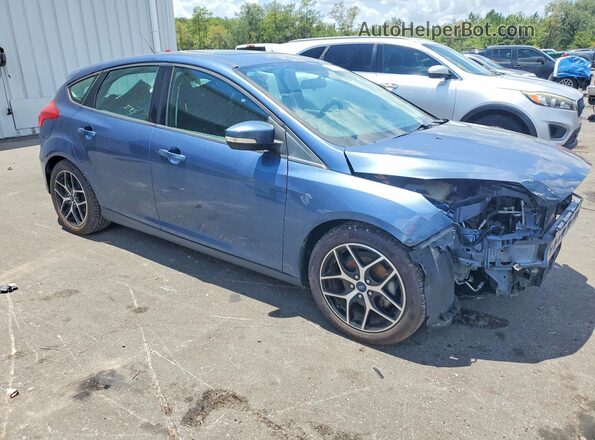 1FADP3M26JL266204 2018 FORD FOCUS Blue Delantero derecho