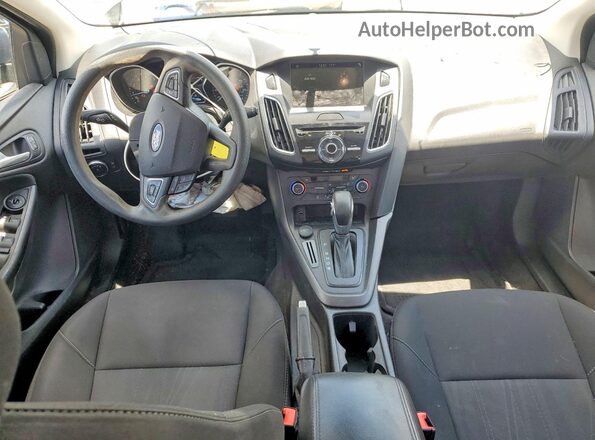 1FADP3M26JL266204 2018 FORD FOCUS Blue Vista del salpicadero