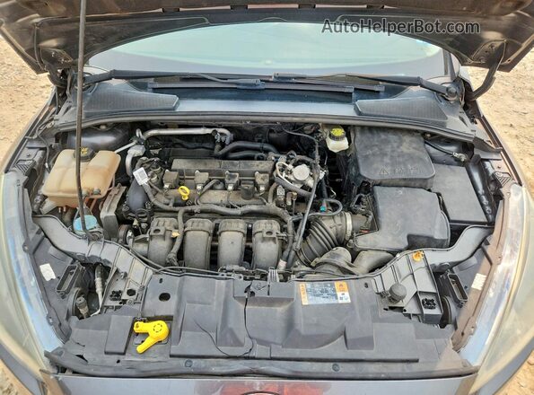 1FADP3M27HL202702 2017 FORD FOCUS Gray Вид підкапотного простору