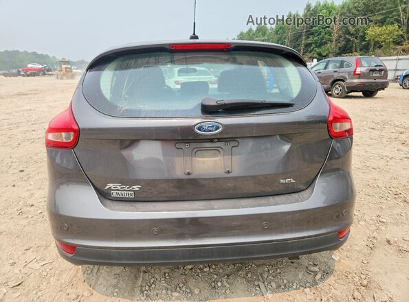 1FADP3M27HL202702 2017 FORD FOCUS Gray Вид ззаду