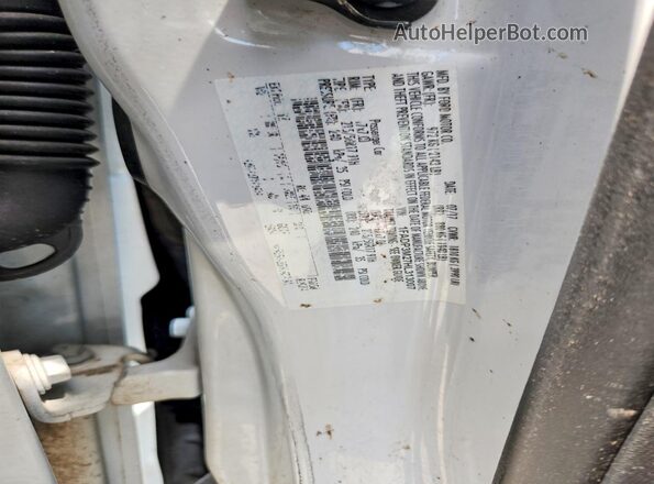1FADP3M27HL313007 2017 FORD FOCUS White Vista de la etiqueta del VIN