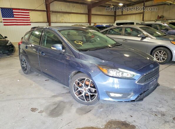 1FADP3M27JL245913 2018 FORD FOCUS Blue Front right