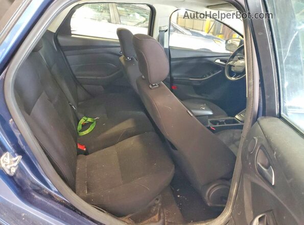1FADP3M27JL245913 2018 FORD FOCUS Blue Rear seats view
