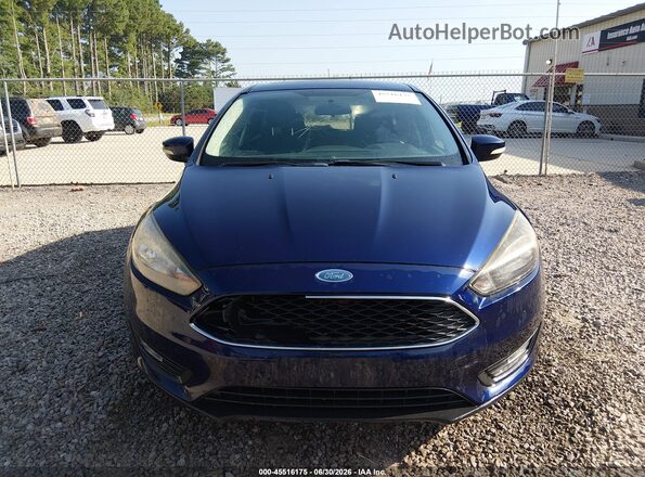 1FADP3M28HL308785 2017 FORD FOCUS Синий Вид спереди