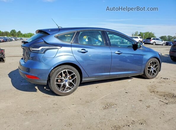 1FADP3M29JL202271 2018 FORD FOCUS Blue Trasero derecho