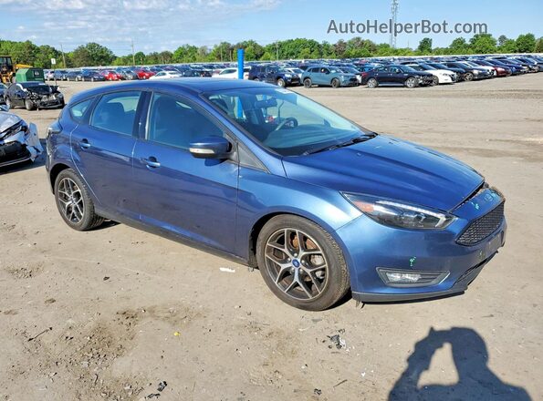 1FADP3M29JL202271 2018 FORD FOCUS Blue Delantero derecho