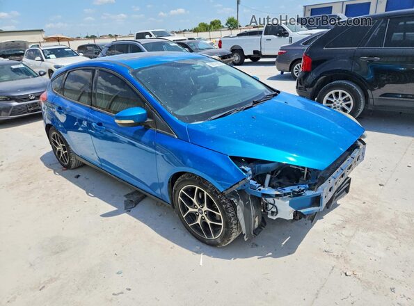 1FADP3M2XHL244460 2017 FORD FOCUS Blue Przód prawy