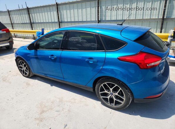 1FADP3M2XHL244460 2017 FORD FOCUS Blue Tył lewy