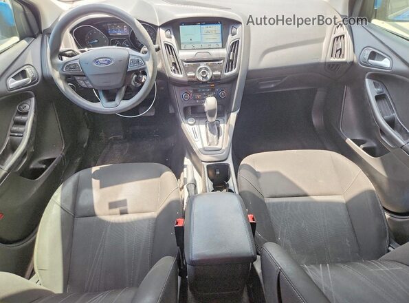 1FADP3M2XHL244460 2017 FORD FOCUS Blue Widok deski rozdzielczej