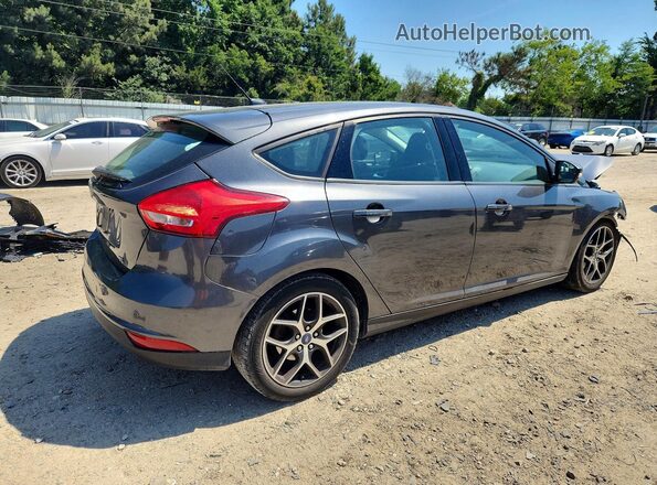 1FADP3M2XHL323174 2017 FORD FOCUS Серый Задняя правая четверть