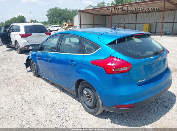 1FADP3N20GL211478 2016 FORD FOCUS Blue Trasero izquierdo