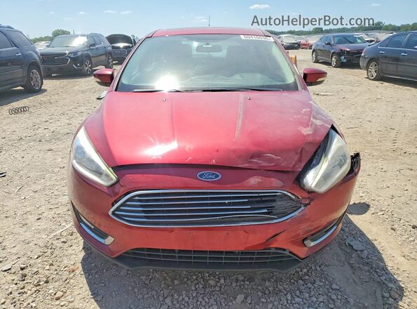 1FADP3N20HL318953 2017 FORD FOCUS Burgundy Вид спереду