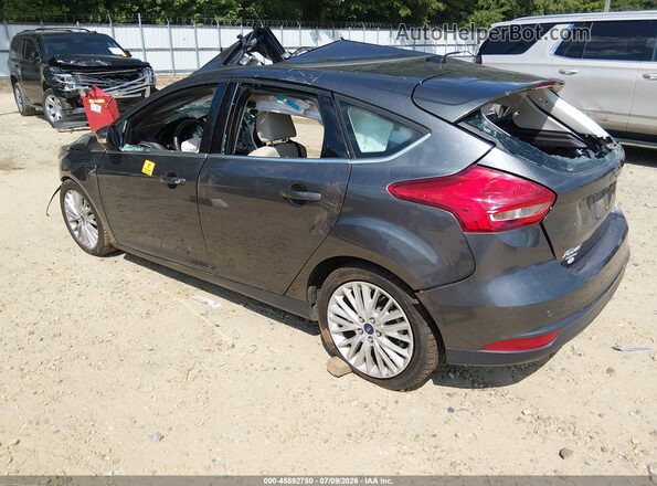 1FADP3N20JL314813 2018 FORD FOCUS Gray Tył lewy