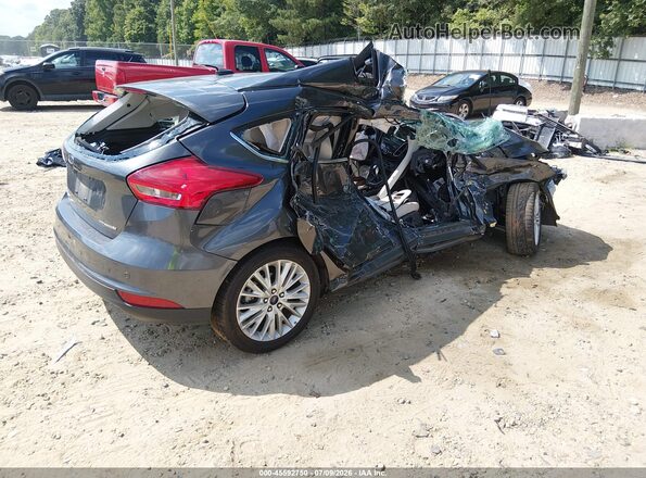 1FADP3N20JL314813 2018 FORD FOCUS Gray Tył prawy