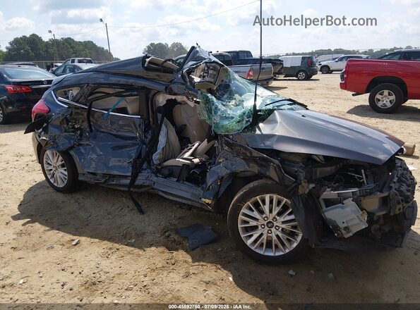 1FADP3N20JL314813 2018 FORD FOCUS Gray Widok z przodu