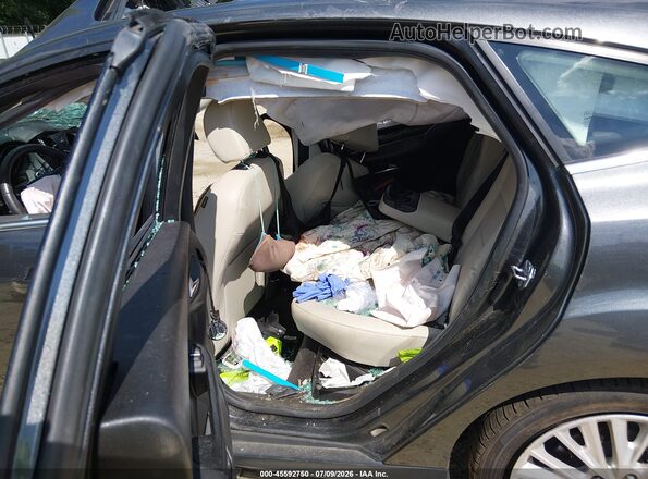 1FADP3N20JL314813 2018 FORD FOCUS Gray Widok naklejki z numerem VIN