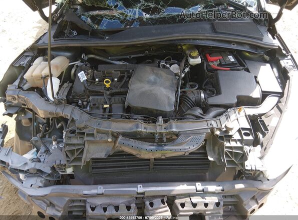 1FADP3N20JL314813 2018 FORD FOCUS Gray Widok z tyłu