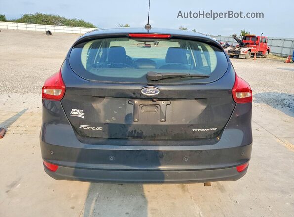 1FADP3N21JL323858 2018 FORD FOCUS Black უკანა ხედი