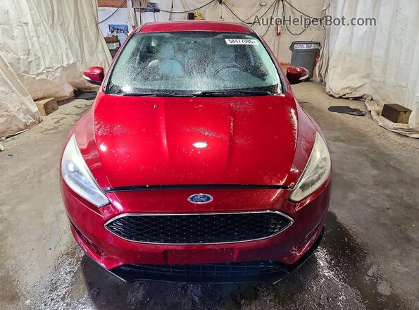 1FADP3N23GL330495 2016 FORD FOCUS Maroon Front view