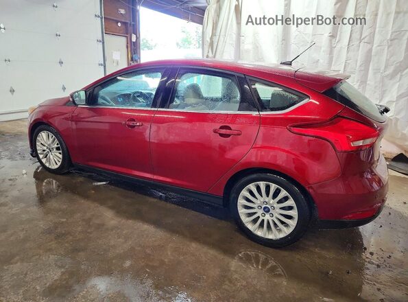 1FADP3N23GL330495 2016 FORD FOCUS Maroon Rear left