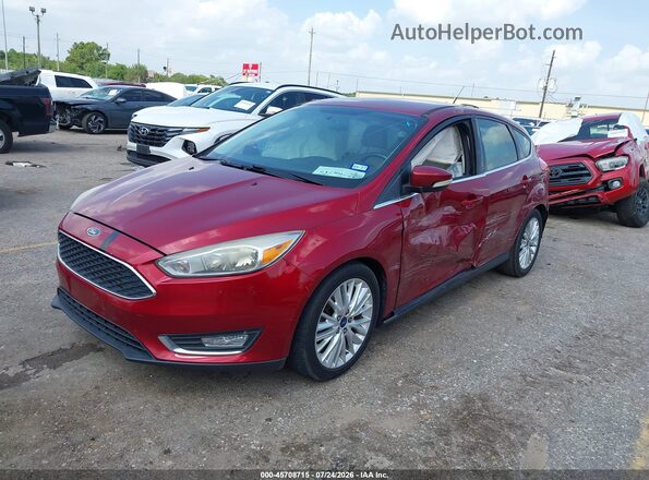 1FADP3N24GL222726 2016 FORD FOCUS Red Vista tres cuartos delantera izquierda