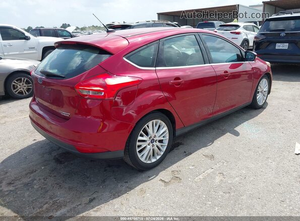 1FADP3N24GL222726 2016 FORD FOCUS Red Trasero derecho