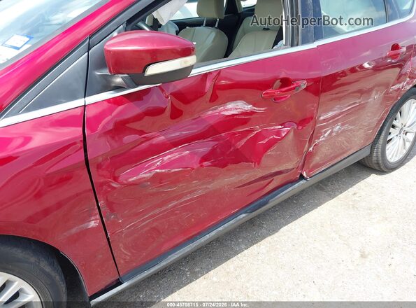 1FADP3N24GL222726 2016 FORD FOCUS Red Vista frontal