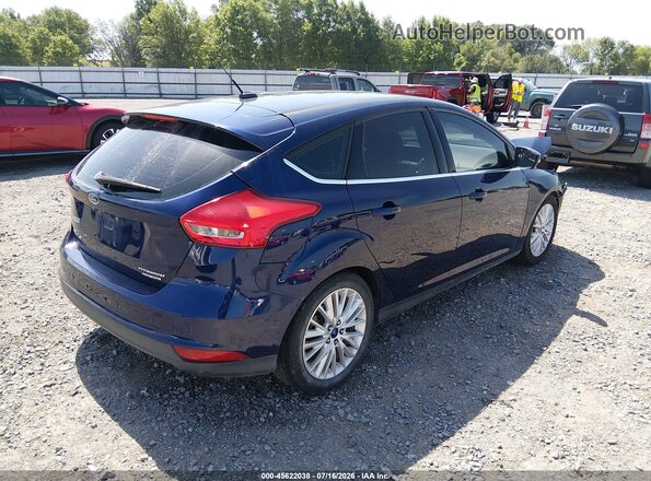 1FADP3N24GL391435 2016 FORD FOCUS Синий Задняя правая четверть