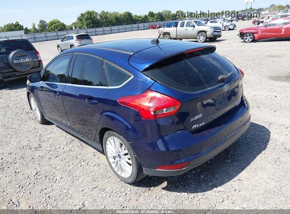 1FADP3N24GL391435 2016 FORD FOCUS Синий Задняя левая четверть
