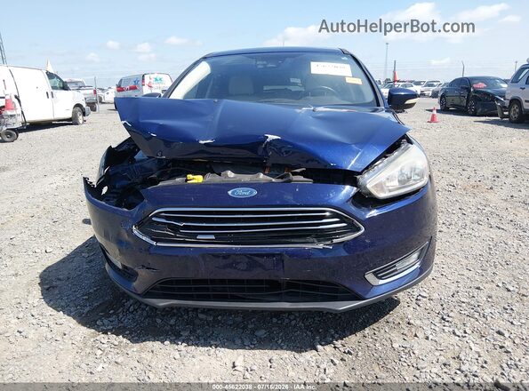 1FADP3N24GL391435 2016 FORD FOCUS Синий Вид щитка приборов
