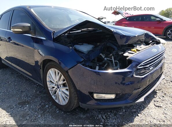 1FADP3N24GL391435 2016 FORD FOCUS Синий Вид спереди