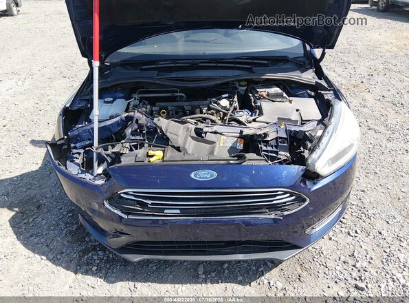 1FADP3N24GL391435 2016 FORD FOCUS Синий Вид сзади
