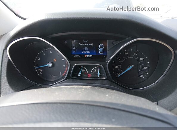 1FADP3N24GL391435 2016 FORD FOCUS Синий Вид задних сидений