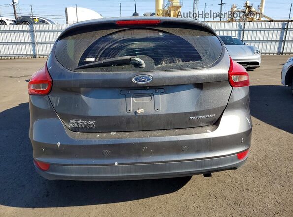 1FADP3N24JL283405 2018 FORD FOCUS Gray Հետևի տեսք