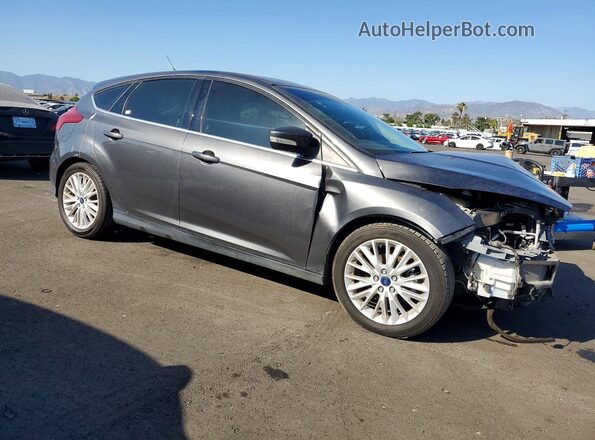 1FADP3N24JL283405 2018 FORD FOCUS Gray Առջևի աջ