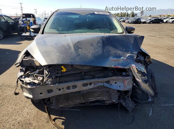 1FADP3N24JL283405 2018 FORD FOCUS Gray Դիմացի տեսք