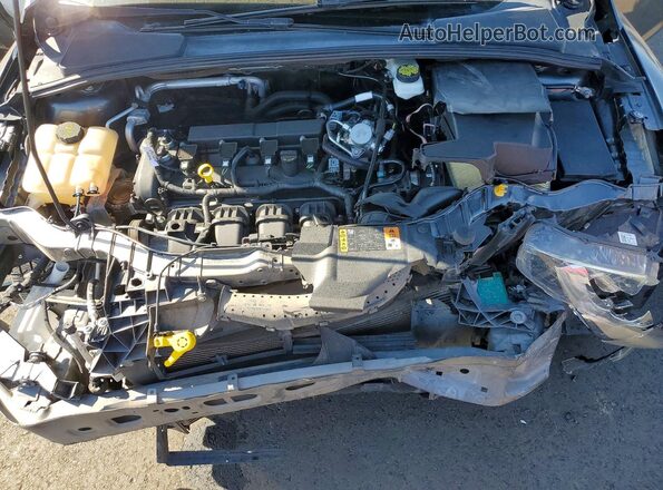 1FADP3N24JL283405 2018 FORD FOCUS Gray Սալոնի հետևի տեսք