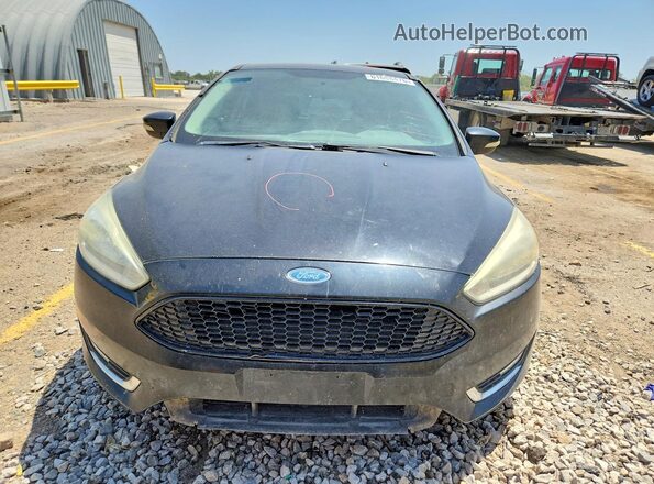 1FADP3N25GL256223 2016 FORD FOCUS Black Front view