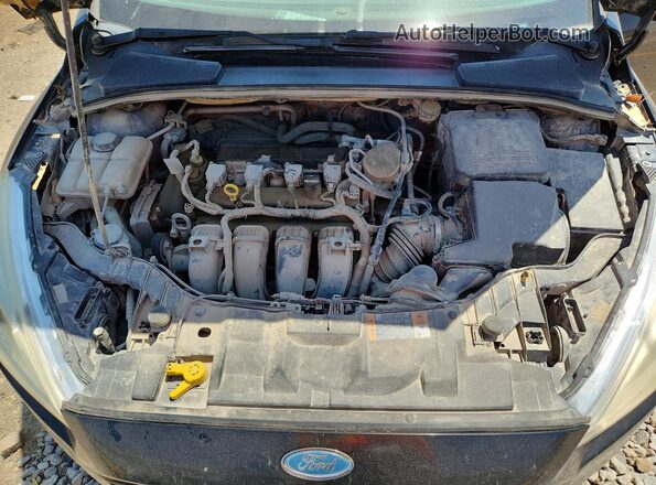 1FADP3N25GL256223 2016 FORD FOCUS Black Rear interior view