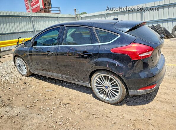 1FADP3N25GL256223 2016 FORD FOCUS Black Rear left