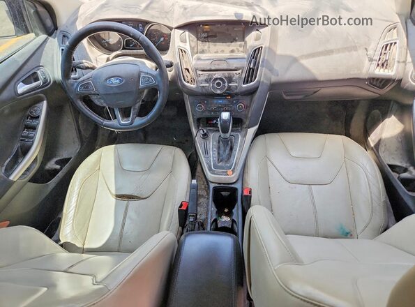 1FADP3N25GL256223 2016 FORD FOCUS Black Dashboard view