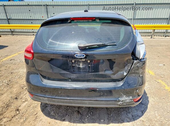 1FADP3N25GL256223 2016 FORD FOCUS Black Rear view