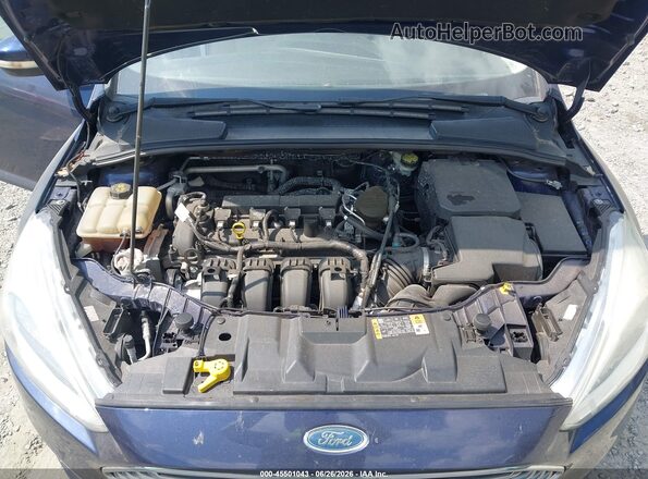 1FADP3N26GL273743 2016 FORD FOCUS Blue Հետևի տեսք