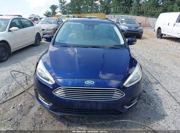 1FADP3N26GL273743 2016 FORD FOCUS Blue Սարքավորումների վահանակի տեսք