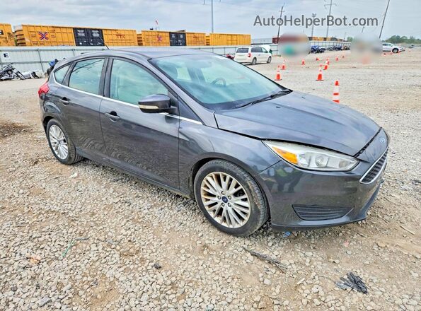 1FADP3N26GL299338 2016 FORD FOCUS Серый Передняя правая четверть