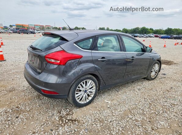 1FADP3N26GL299338 2016 FORD FOCUS Серый Задняя правая четверть