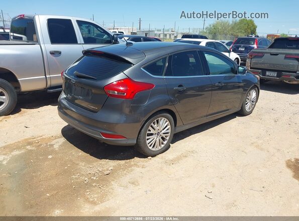 1FADP3N26GL407392 2016 FORD FOCUS Gray Trasero derecho