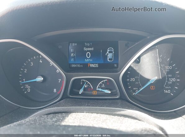 1FADP3N26GL407392 2016 FORD FOCUS Gray Vista de los asientos traseros